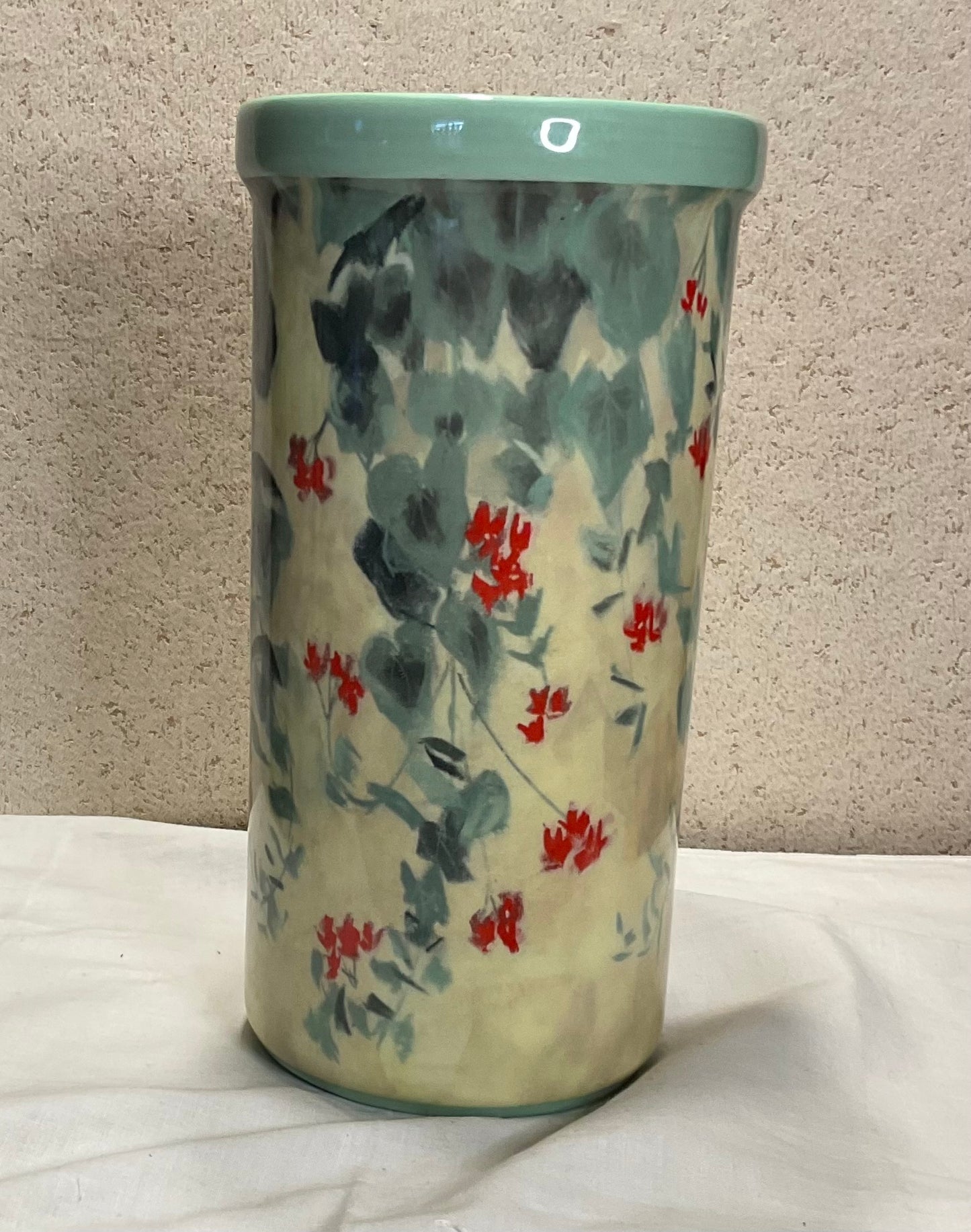 Utensil Holder - Floral