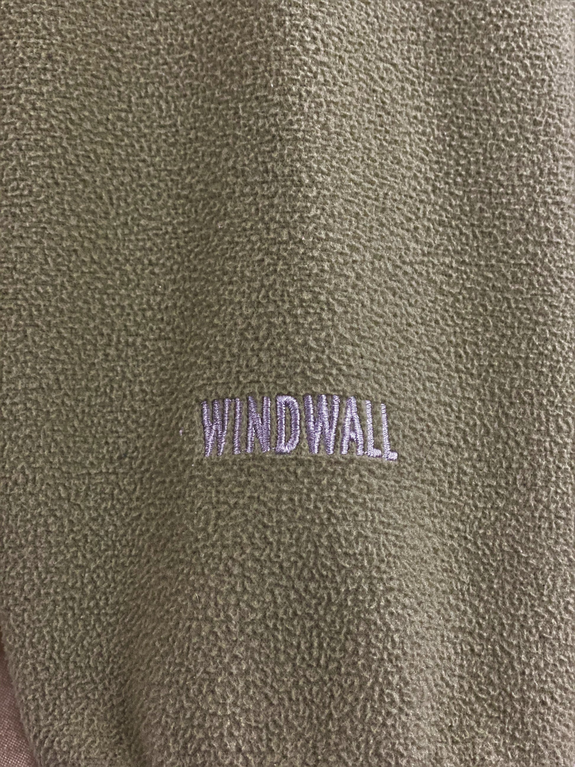 Pre-Owned - Excellent Condition   Medium-Green Windwall Fleece Jacket   Size XL  Windproof and Wind Resistant  Two (2) Front Zipper Pockets  24” Shoulder to Bottom; 28” Sleeve;  23’ Across Chest