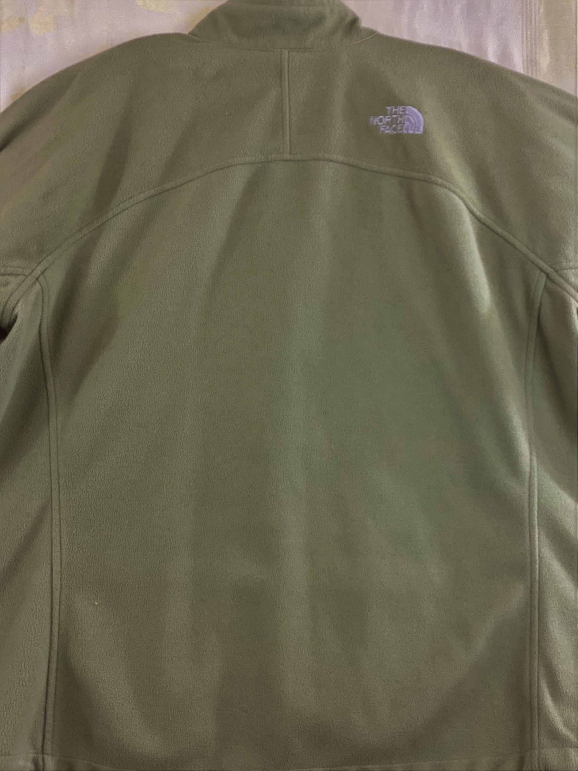 Pre-Owned - Excellent Condition   Medium-Green Windwall Fleece Jacket   Size XL  Windproof and Wind Resistant  Two (2) Front Zipper Pockets  24” Shoulder to Bottom; 28” Sleeve;  23’ Across Chest
